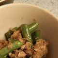 りえ0910's cooksnap of when they made シーチキンとさやいんげんのおかか炒め.