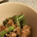 りえ0910's cooksnap of when they made シーチキンとさやいんげんのおかか炒め.