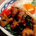 トモ２'s cooksnap of when they made パッ・ガパオ・ガイ☆タイ風バジルチキン.