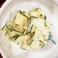 Bockae's cooksnap of when they made 生ズッキーニのツナマヨ和え.