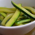 nabeko44kazu's cooksnap of when they made 夏のズッキーニ＊キンピラ風.