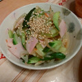 べに茶's cooksnap of when they made きゅうりともやしとハムのサラダ.