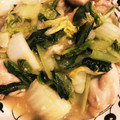 comi3's cooksnap of when they made 小松菜と鳥もも肉のとろとろ炒め.