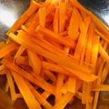 maki6029's cooksnap of when they made 細く切った人参で造る 人参天ぷら.