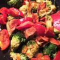 ame-ikuru's cooksnap of when they made パプリカブロッコリーの洋風炒め.