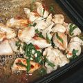 Chiccoちこ's cooksnap of when they made ポンの鶏肉の梅ポン酢炒め.
