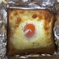 チェリチョコ's cooksnap of when they made トースターで簡単チーズ目玉焼きトースト◎.