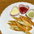 poko☆pen's cooksnap of when they made 枝豆と鶏肉のスティック春巻き.