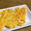 poko☆pen's cooksnap of when they made カリカリチーズのおつまみれんこん.