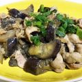 ゆずこゆず's cooksnap of when they made 豚肉、茄子、牛蒡、白ネギの味噌炒め.