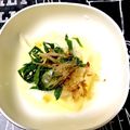 夕飯は６時です's cooksnap of when they made 簡単☆たまご豆腐に、玉ねぎ＆鰹節♪.