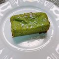 クックX0Y03X☆'s cooksnap of when they made 糖質オフ！大豆粉抹茶チーズケーキ.