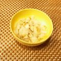 なつき☆ミ's cooksnap of when they made 【離乳食後期】バナナのミルクパン粥.