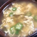 まんまーるさん's cooksnap of when they made ＊トロトロ☆オクラたまご中華スープ＊.