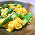 アイリッシュショコラ's cooksnap of when they made ちゃちゃっと＊オクラの卵炒め＊.