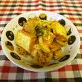 龍青空ママ's cooksnap of when they made 豚肉と厚揚げのトマトカレー炒め.