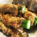 YUKIKI☆'s cooksnap of when they made 簡単！オクラの油揚げ巻き～◎.
