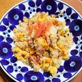 チコリママ's cooksnap of when they made 搾菜チャーハン 【簡単】.