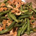 柏木智帆's cooksnap of when they made インゲンとお揚げの生姜煮.