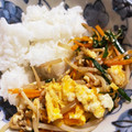 あたむ❤189's cooksnap of when they made もやしとにらと玉子のオイスターソース炒め.