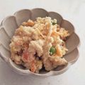 milkypeco's cooksnap of when they made 鶏ひき肉入りおからあえ♪.