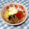 のりりんママ☆'s cooksnap of when they made 洋風肉じゃがのサワークリーム添え.