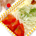ネムサマ惑星's cooksnap of when they made 簡単☆トマトとシソのサラダ.