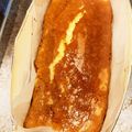 ☆友知☆'s cooksnap of when they made ホットケーキミックスでバスクチーズケーキ.