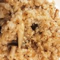rui_and3's cooksnap of when they made キノコのリゾット 炊飯失敗した米でもOK.