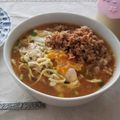 つばき。's cooksnap of when they made マルちゃん正麺deピリ辛肉味噌ラーメン.