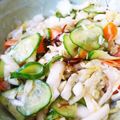 うが11's cooksnap of when they made 白菜と塩昆布の浅漬け風シンプルサラダ！.