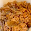 ましまっすん♡'s cooksnap of when they made 離乳食♡後期«牛豚ひき肉のもやし炒め».