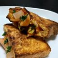 ☆GSSQHY☆'s cooksnap of when they made ソーセージ柚子胡椒とケチャップ炒めサンド.