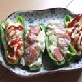 きらり流れ星's cooksnap of when they made ピーマンのポテサラ焼き.