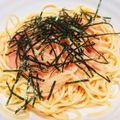 ゆんゆんなくうき's cooksnap of when they made 子供とランチに　簡単☆たらこパスタ.