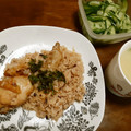 びーず55's cooksnap of when they made KFCで簡単炊き込みごはん.