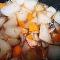 cyasan's cooksnap of when they made 簡単ごちそう♫サバ缶大根.