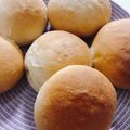 かぴーな's cooksnap of when they made こねるのはHBまかせの簡単丸パン.