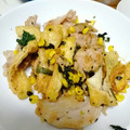 8ユキダルマ8's cooksnap of when they made 激ウマほうれん草と豚肉と油揚げのバタポン.