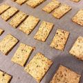 さこあ's cooksnap of when they made 簡単♪やみつき♪バジルチーズクッキー.