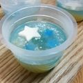 ちぃくらげ's cooksnap of when they made 七夕 ☆ﾐ キラキラお星さまゼリー.