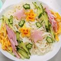 まりゆ☆'s cooksnap of when they made お星さまの天の川...素麺☆七夕☆.