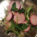 inLondon's cooksnap of when they made ラディッシュのにんにくソテー.