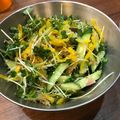 キンモクセイ51's cooksnap of when they made 沢庵胡瓜茗荷カイワレ大葉新生姜な箸休め.