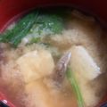 eimmy31285's cooksnap of when they made 椎茸の石づきみそ汁.