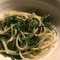 ことりの裏庭's cooksnap of when they made シャキッと！おかひじきのペペロンチーノ.