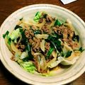 ゆづままきいこ's cooksnap of when they made 牛肉とニラと玉ねぎのオイスター炒め♪.