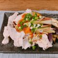 ぽこにゃむ's cooksnap of when they made 翡翠茄子と豚しゃぶのおろしポン酢.