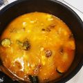 玉葱娘's cooksnap of when they made 脂肪燃焼スープ キムチスープ.