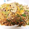 70minto's cooksnap of when they made 焼肉のたれで簡単チャプチェ.
